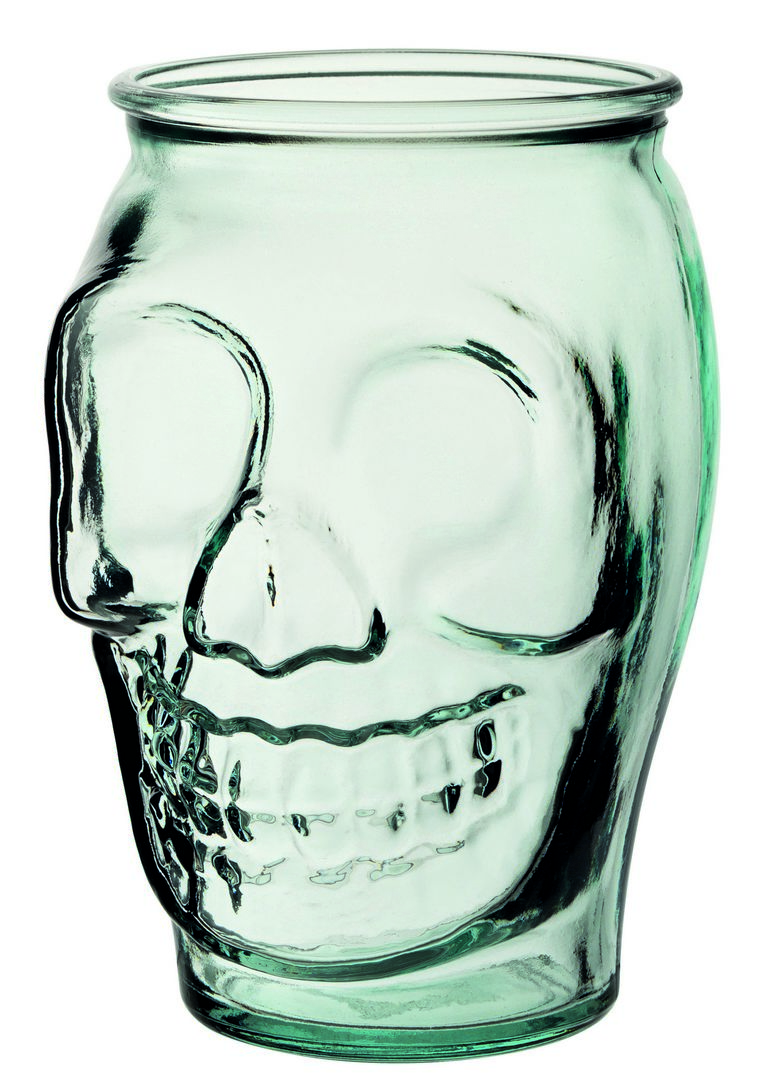 Tall Skull Jar 18oz (52cl) - S20124-000000-B01006 (Pack of 6)